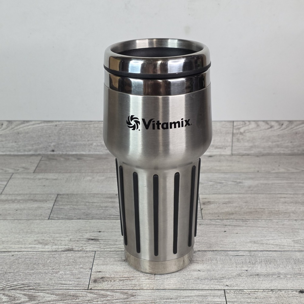 Vitamix Double-Walled Hot/Cold Drink Tumbler Insulated 18oz Cup Stainless Steel
